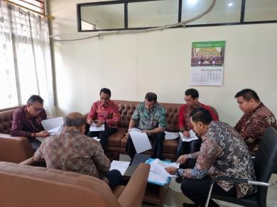 Rapat Tim Badan Pertimbangan Pangkat dan Jabatan (Baperjakat) PT TUN Banjarmasin
